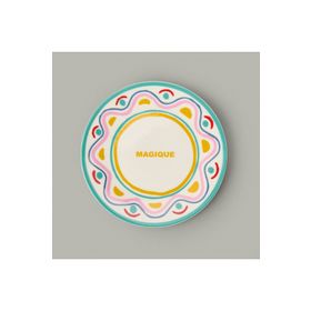 Evidea Kitchen Magique Renkli 25 CM Servis Tabağı