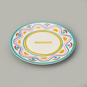 Evidea Kitchen Magique Renkli 25 CM Servis Tabağı