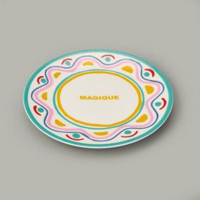 Evidea Kitchen Magique Renkli 25 CM Servis Tabağı