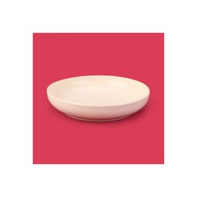 Evidea Kitchen Nordic Krem 22 cm Çukur Yemek Tabağı
