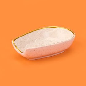 Evidea Kitchen Oval Seramik Bej 15 cm Kaşık Altlığı