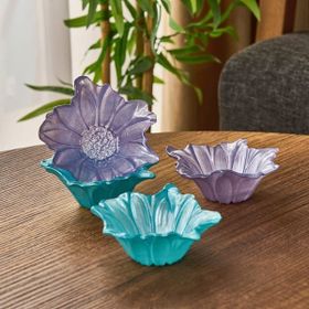 Evidea Kitchen Papatia Renkli 10 CM 4'lü Çerezlik Seti