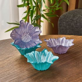 Evidea Kitchen Papatia Renkli 10 CM 4'lü Çerezlik Seti