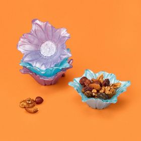 Evidea Kitchen Papatia Renkli 10 CM 4'lü Çerezlik Seti