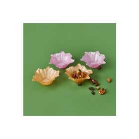 Evidea Kitchen Papatya Pembe 10 CM 4'lü Çerezlik