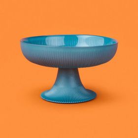 Evidea Kitchen Resital Tas Ayaklı Mavi 15.5 CM Kase