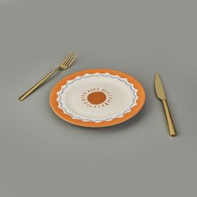 Evidea Kitchen Sun Krem Sarı 21 CM Tatlı ve Kahvaltı Tabağı