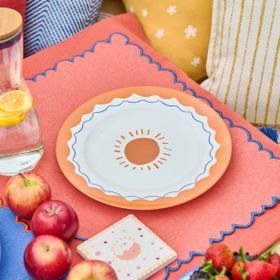 Evidea Kitchen Sun Krem Sarı 21 CM Tatlı ve Kahvaltı Tabağı