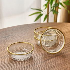 Evidea Kitchen Zelazo 4'lü Altın 9 cm Kase Seti