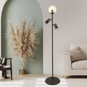 Evidea Lighting Coir Siyah Kahverengi 150 cm Lambader