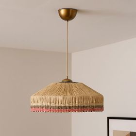 Evidea Lighting Mara Kahverengi Renkli 20x41x41 cm Sarkıt