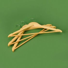 Evidea Living Açık Kahverengi 44.5 cm 3’lü Elbise Askısı