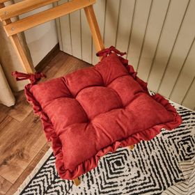 Evidea Maia Soft Kiremit 40x40 cm Sandalye Minderi