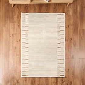 Evidea Mono Tozumaz Antialerjik Bej 120x180 cm Soft Halı