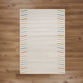 Evidea Mono Tozumaz Antialerjik Kırık Beyaz 120x180 cm Soft Halı