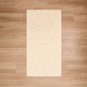 Evidea Munros Dekoratif Bej 80x150 cm Soft Halı