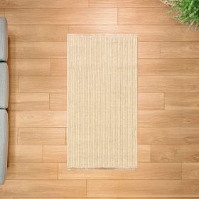 Evidea Otantik Dekoratif Bej 80x150 cm Soft Halı