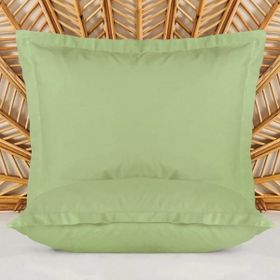 Evidea Oxford Soft Basic Yeşil 50x70 cm 2'li Yastık Kılıfı