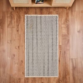 Evidea Pirn Siyah 80x150 cm Soft Halı