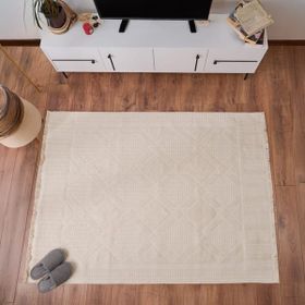 Evidea Ruut Rutenna Ekru 120x180 cm Soft Halı