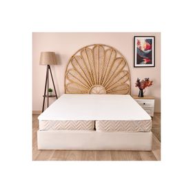 Evidea Soft 100x200 cm Beyaz Minik Kapitoneli Tek Kişilik Sıvı Geçirmez Lastikli Alez