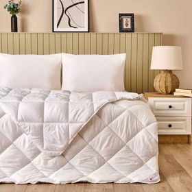 Evidea Soft 155x215 cm Beyaz Tek Kişilik Microfiber Yorgan