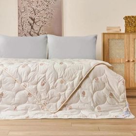 Evidea Soft 155x215 cm Beyaz Tek Kişilik Yün Yorgan