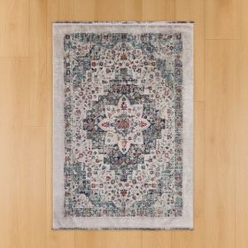 Evidea Soft 160x230 cm Gri Vintage Desenli Halı