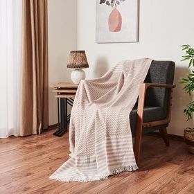 Evidea Soft 180x210 cm Bej Koltuk Örtüsü