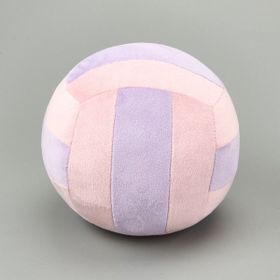Evidea Soft 20 cm Voleybol Topu Figürlü Pembe Eflatun Yastık