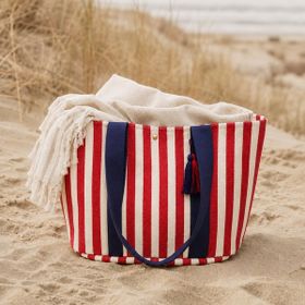 Evidea Soft 48x35 cm Kırmızı Plaj Çantası