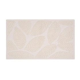 Evidea Soft 60x100 cm + 50x60 cm Kare Ekru 2'li Banyo Paspası