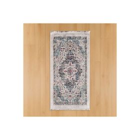 Evidea Soft 80x150 cm Gri Vintage Desenli Halı