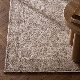 Evidea Soft Adave Koyu Bej 160x230 cm Makine Halısı