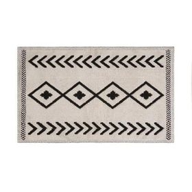 Evidea Soft Antik Ekru 60x100 CM + 50x60 CM 2'li Banyo Paspası