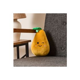 Evidea Soft Armut Figürlü Sarı 25 cm Yastık