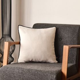 Evidea Soft Asas Beyaz 45x45 cm Kırlent