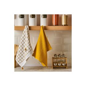 Evidea Soft Ayçiçeği Renkli 40x60 cm 2'li Mutfak Havlusu