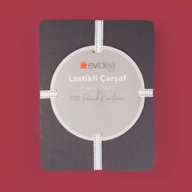 Evidea Soft Basic Antrasit 100x200 cm Tek Kişilik Lastikli Çarşaf