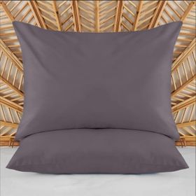 Evidea Soft Basic Antrasit 50x70 cm 2'li Yastık Kılıfı