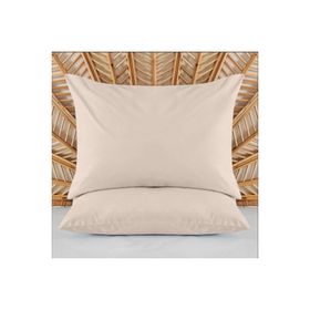 Evidea Soft Basic Bej 50x70 cm 2'li Yastık Kılıfı