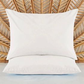 Evidea Soft Basic Beyaz 50x70 cm 2'li Yastık Kılıfı
