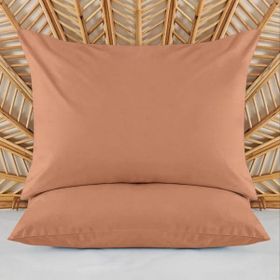 Evidea Soft Basic Karamel 50x70 cm 2'li Yastık Kılıfı