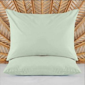 Evidea Soft Basic Yeşil 50x70 cm 2'li Yastık Kılıfı