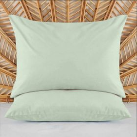 Evidea Soft Basic Yeşil 50x70 cm 2'li Yastık Kılıfı
