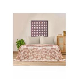 Evidea Soft Belloria Kiremit 160x255 cm Tek Kişilik Yatak Örtüsü
