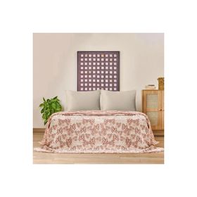 Evidea Soft Belloria Kiremit 160x255 cm Tek Kişilik Yatak Örtüsü