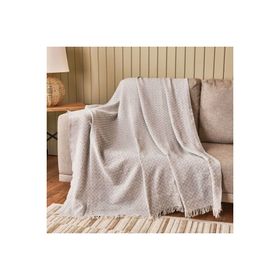 Evidea Soft Bety Gri 130x170 CM Koltuk Örtüsü