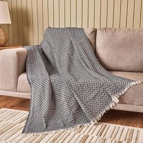 Evidea Soft Bety Lacivert 130x170 cm Koltuk Örtüsü