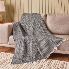 Evidea Soft Bety Lacivert 130x170 cm Koltuk Örtüsü